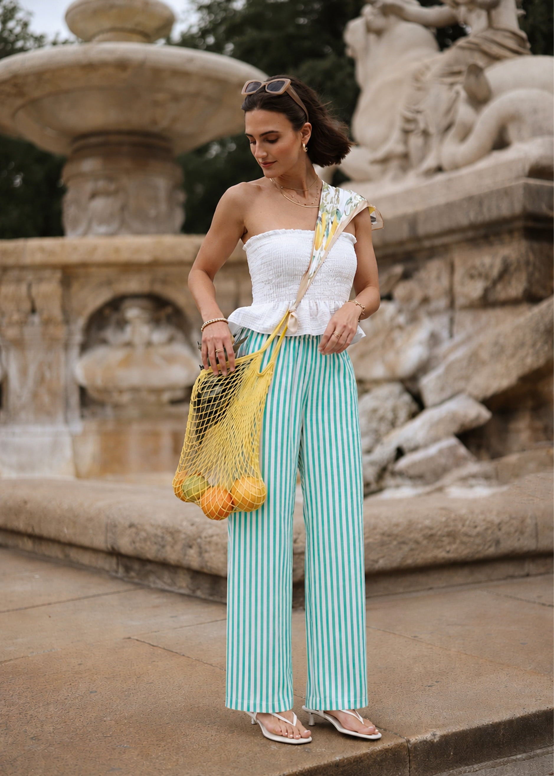 Blanca | Top de muselina · Blanco roto