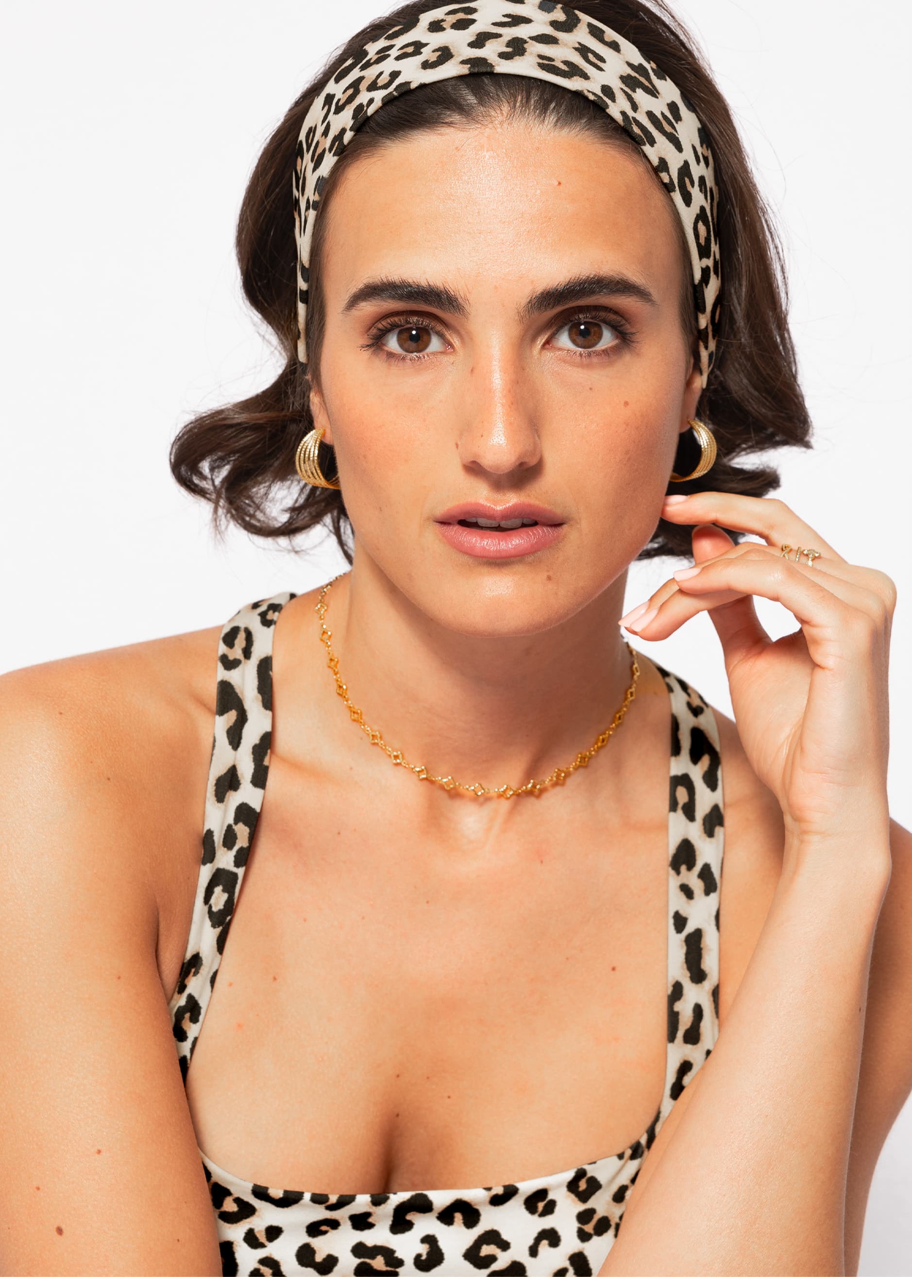 Uma | Diadema · Beige