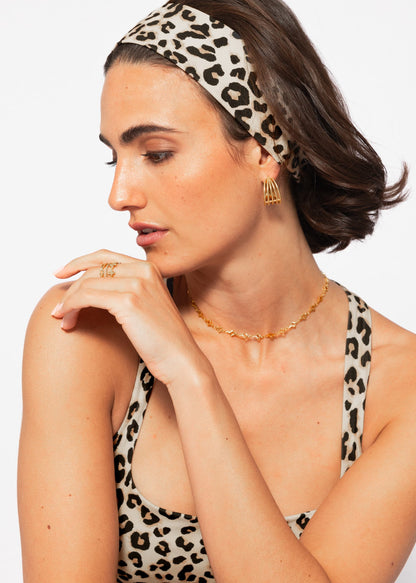 Uma | Diadema · Beige