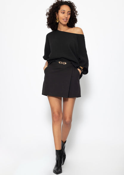 Vega | Camiseta de muselina · Negro