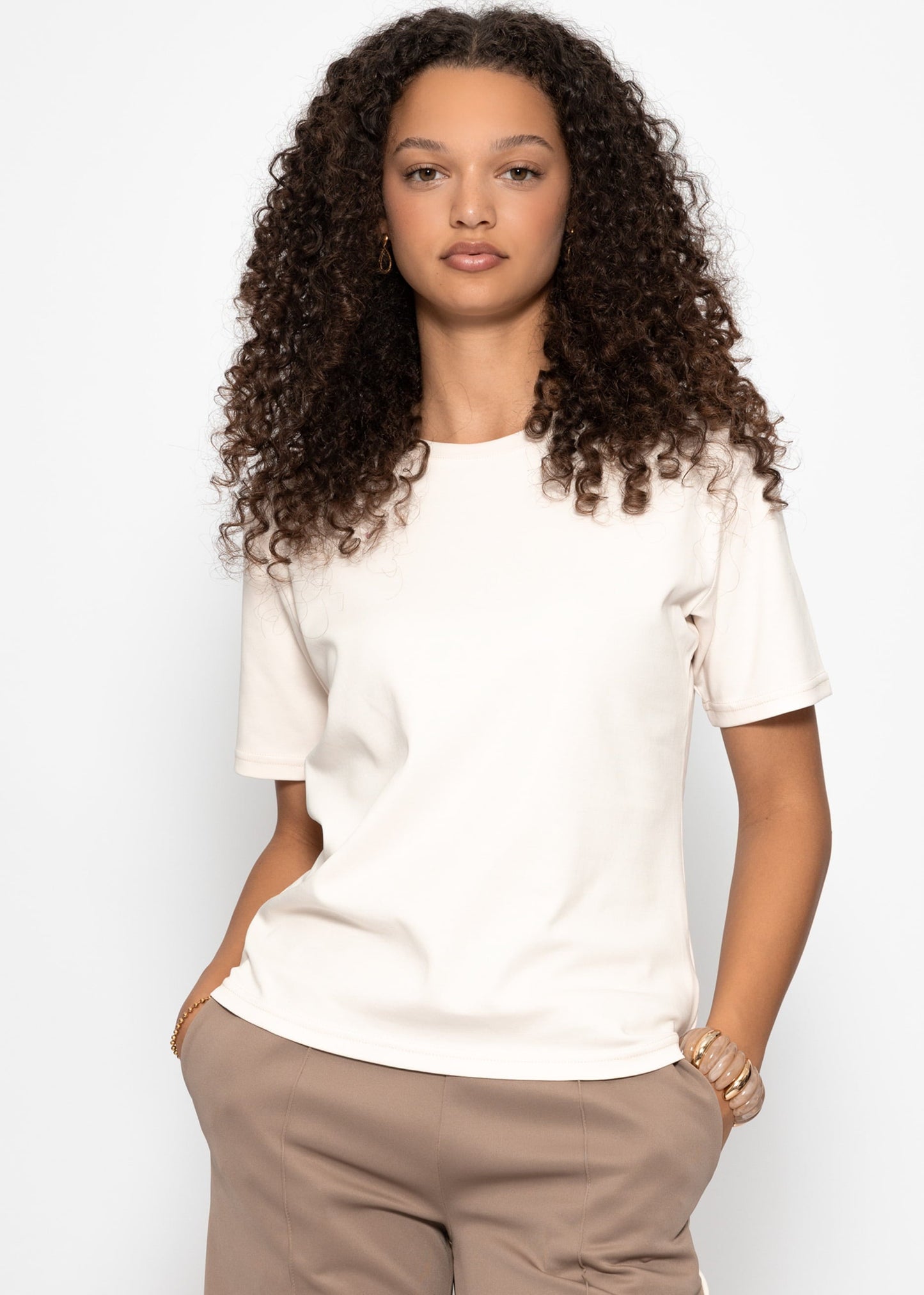 Celeste | Camiseta · Beige claro