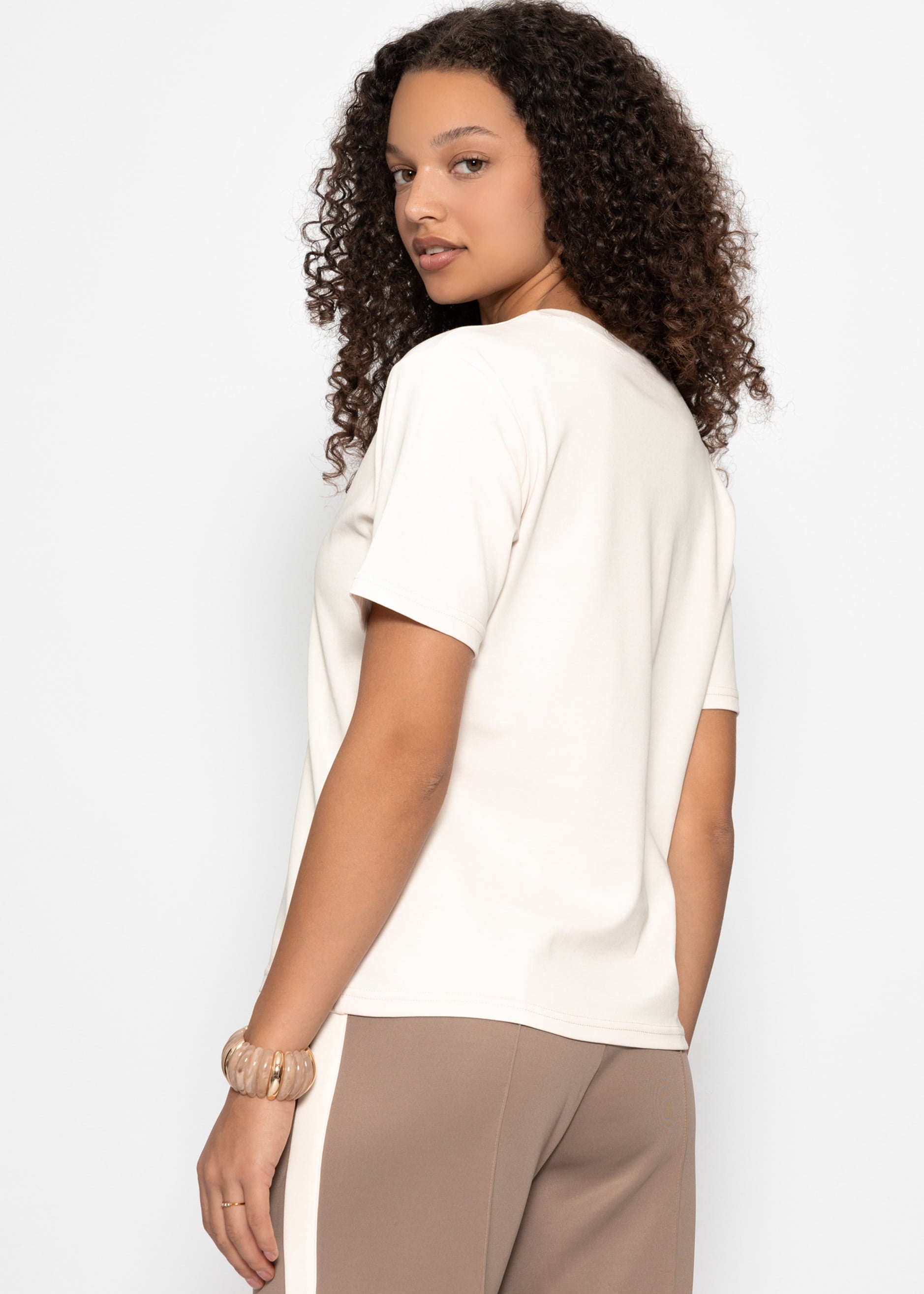 Celeste | Camiseta · Beige claro