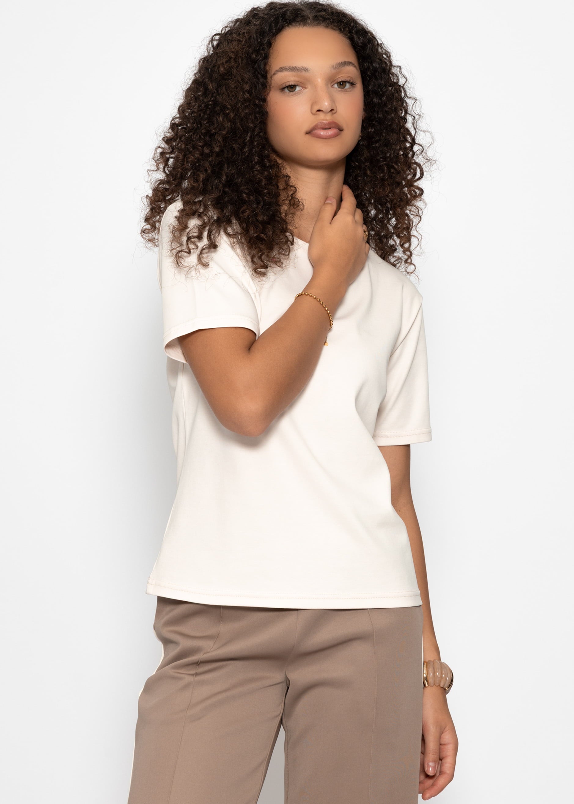 Celeste | Camiseta · Beige claro