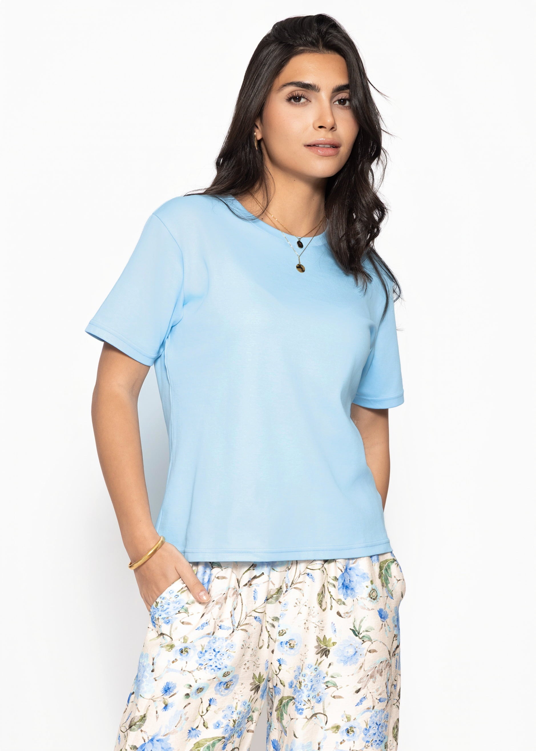 Celeste | Camiseta · Azul claro