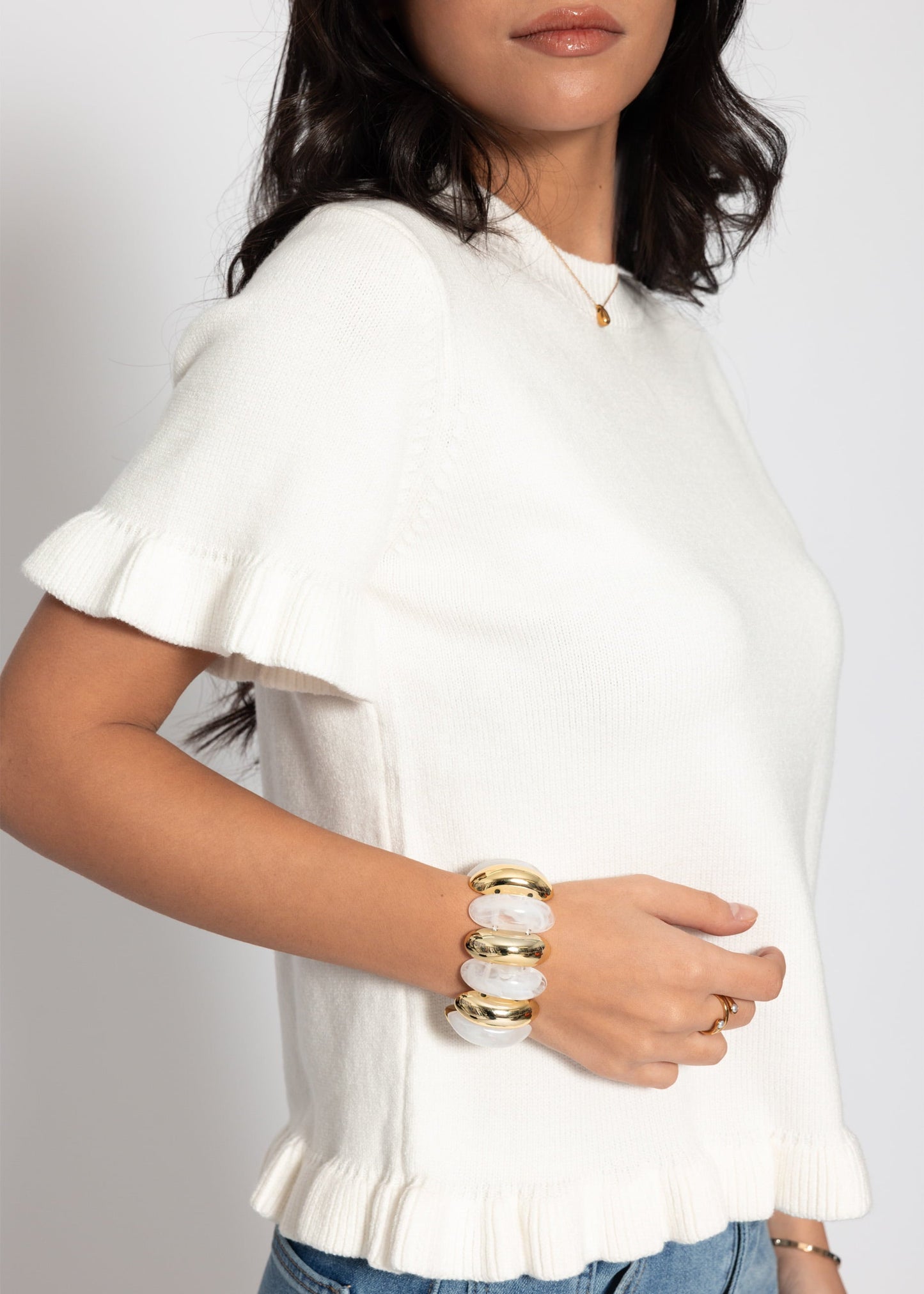 Laia | Jersey · Blanco roto