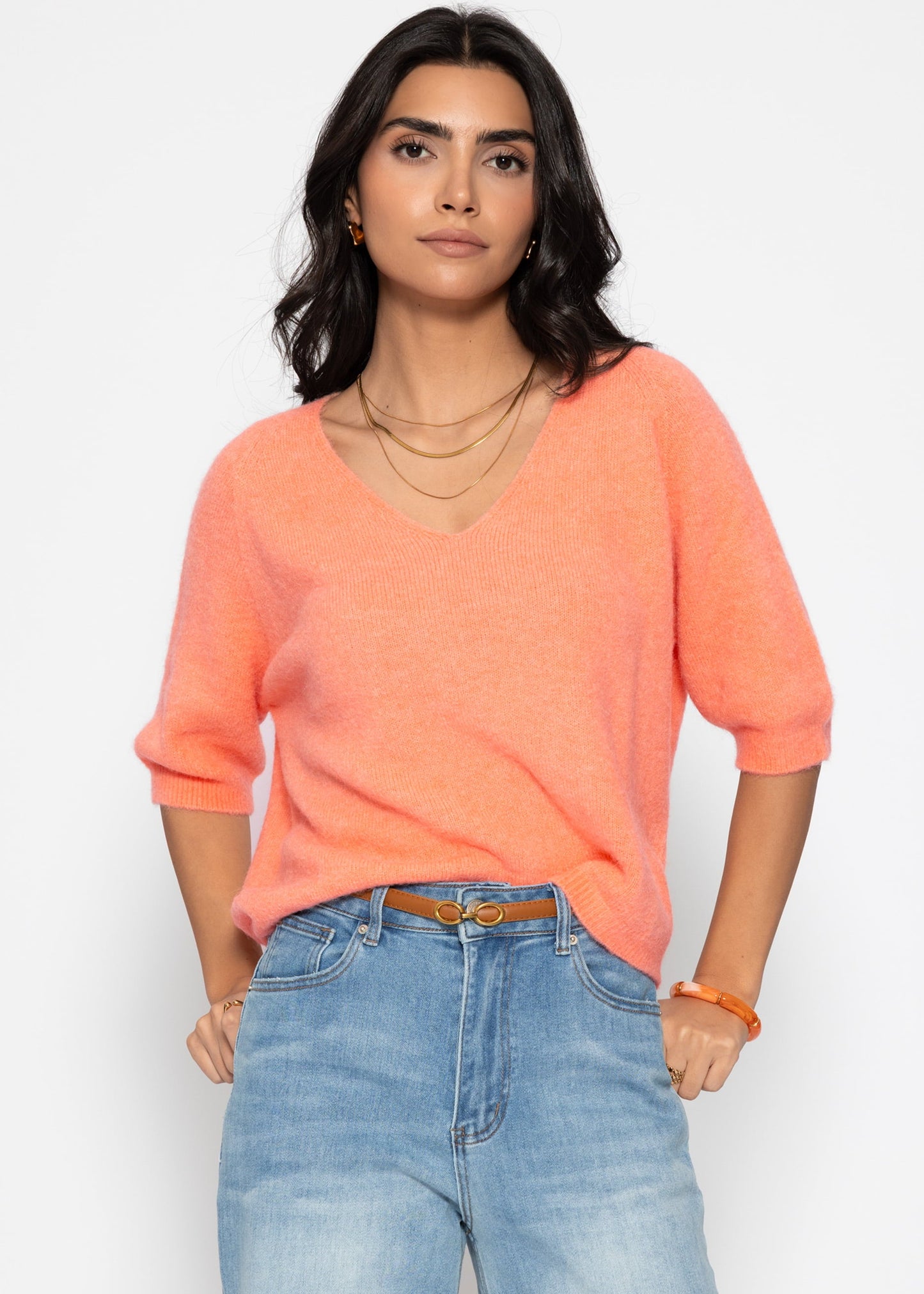 Nadia | Jersey · Coral