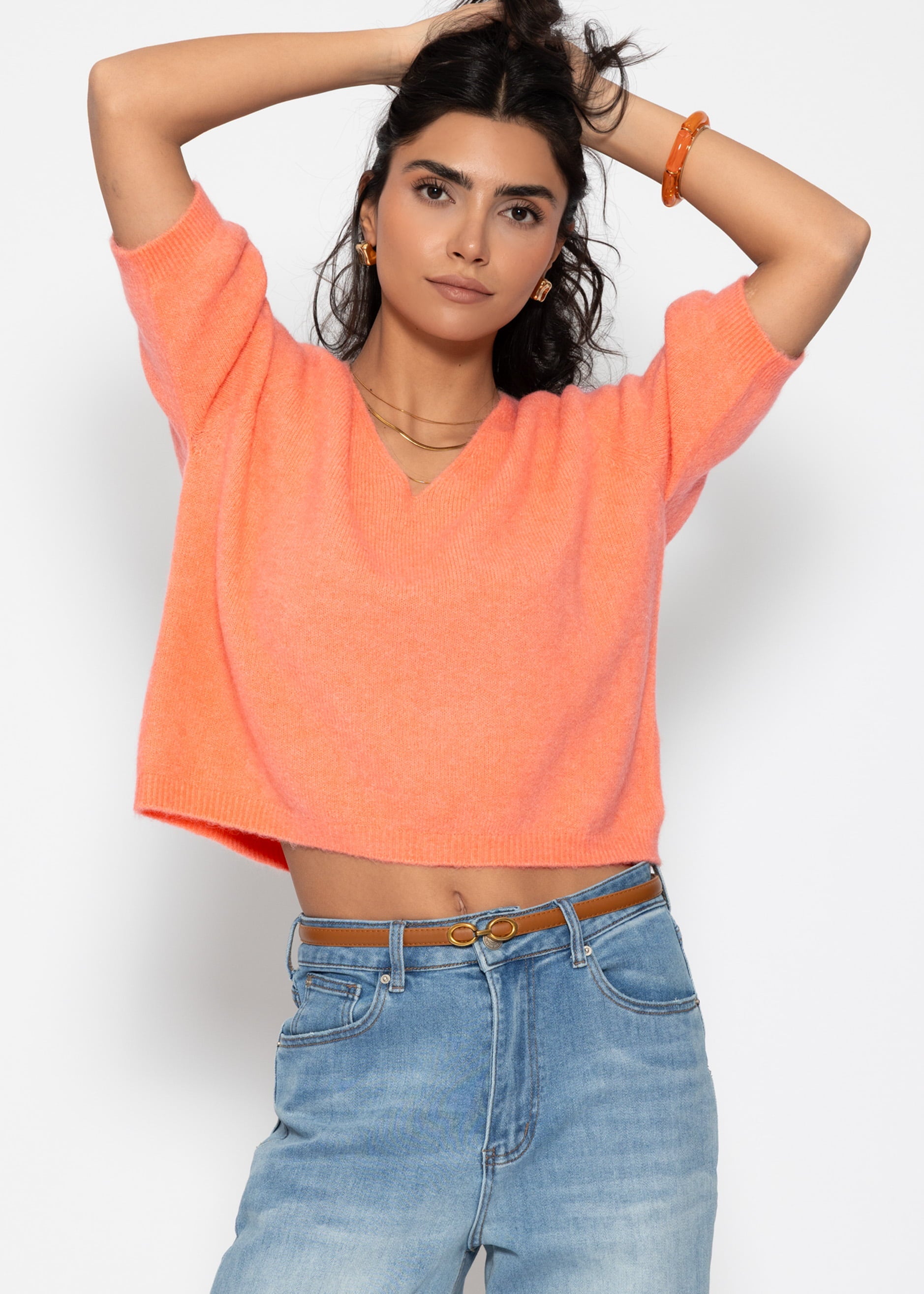 Nadia | Jersey · Coral