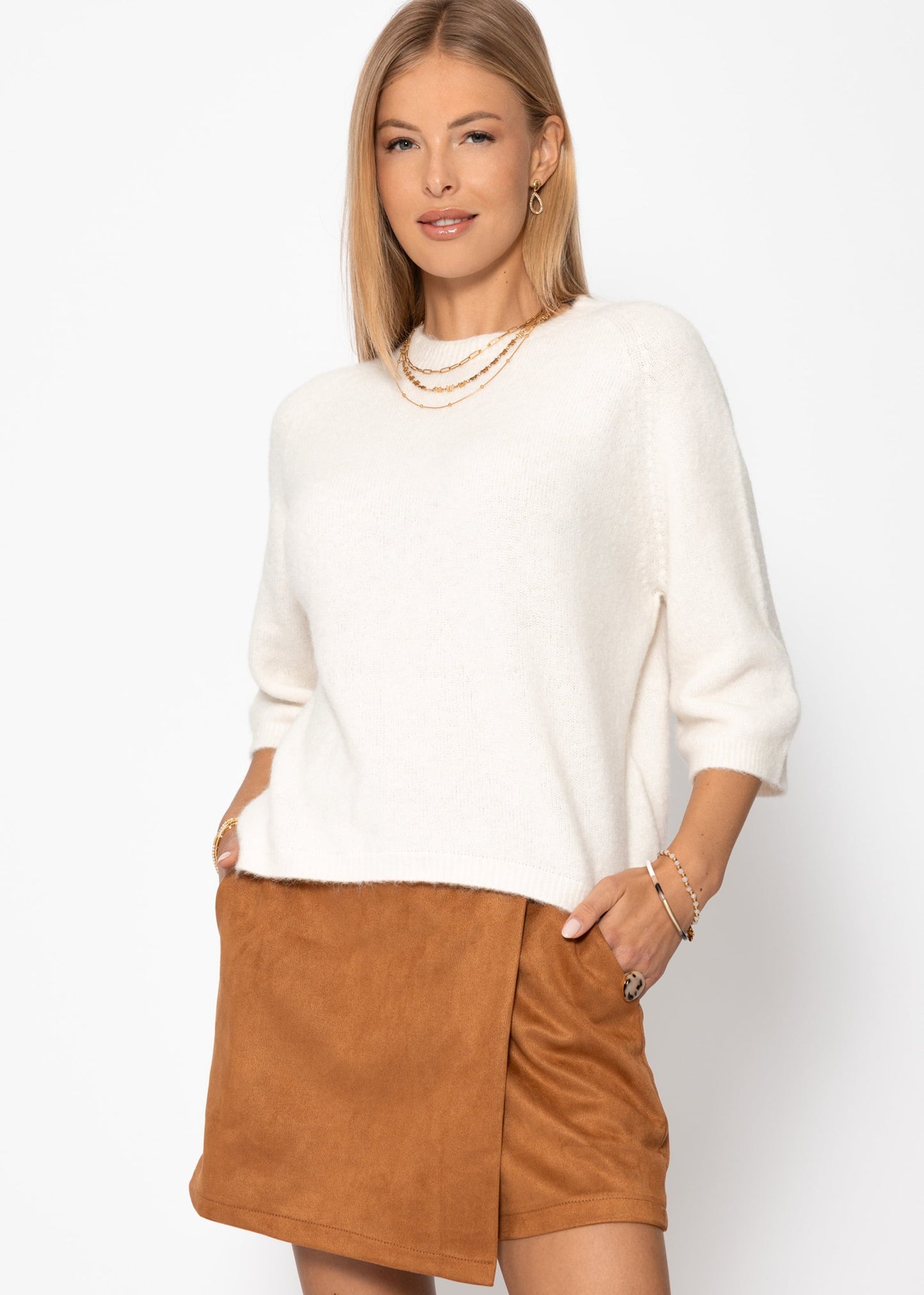Maren | Jersey · Blanco roto