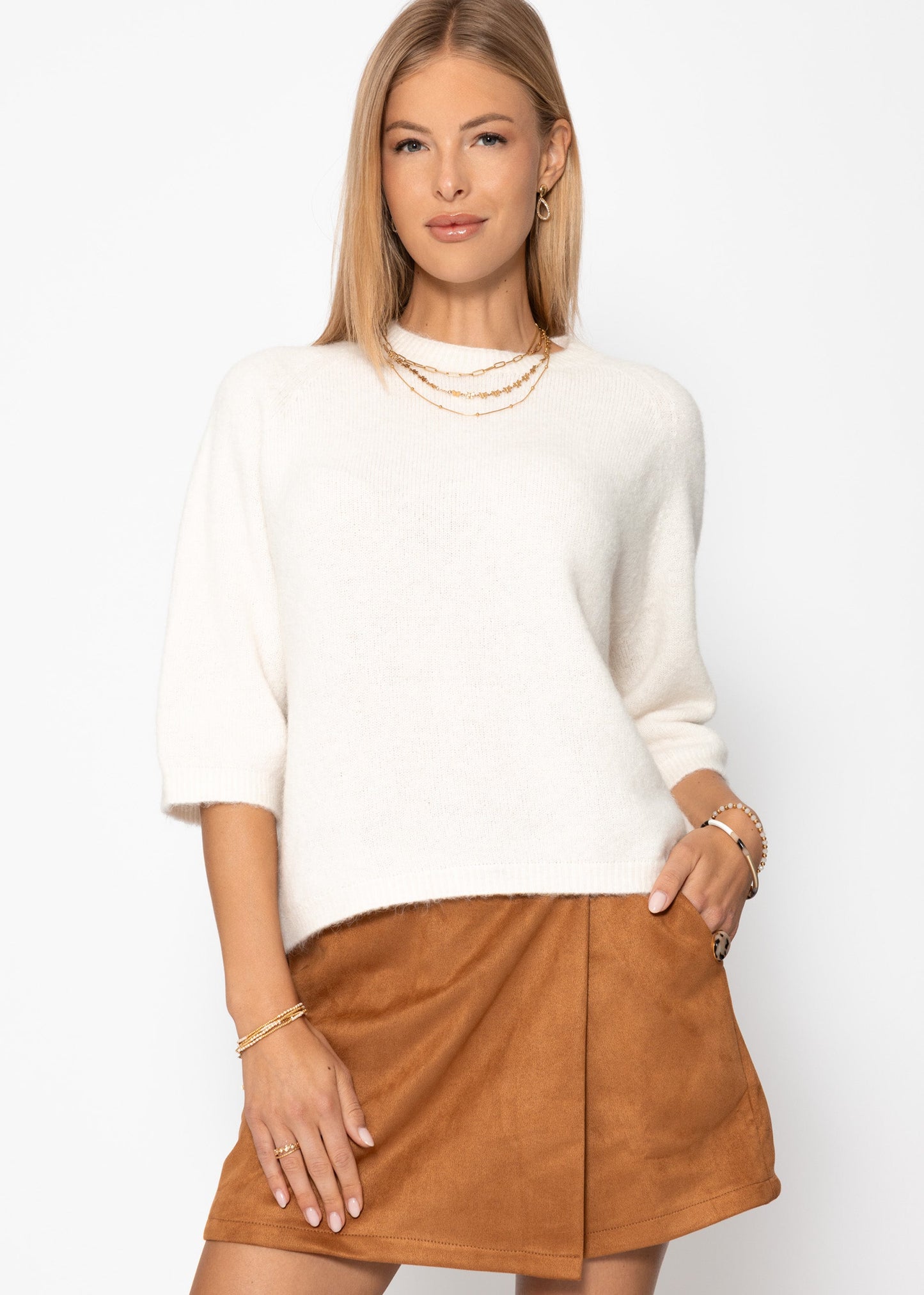 Maren | Jersey · Blanco roto