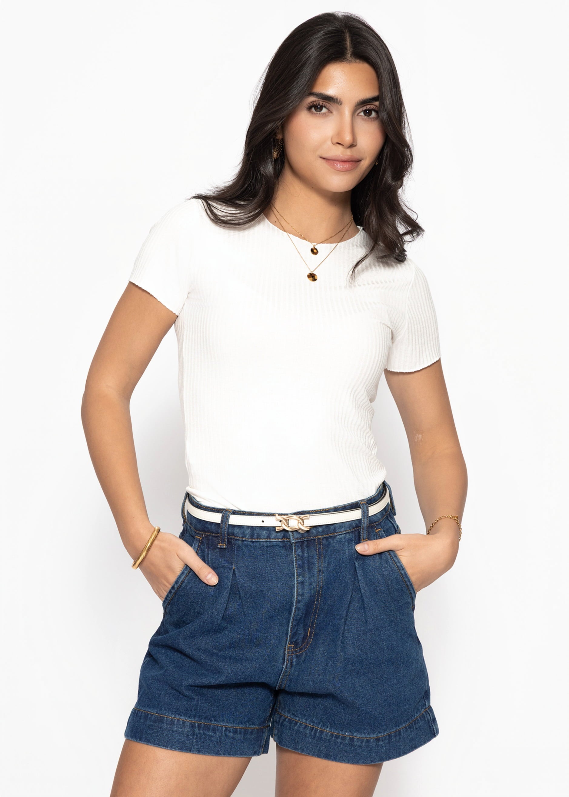Berta | Camiseta · Blanco roto