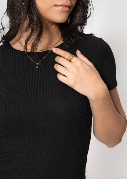 Berta | Camiseta · Negro