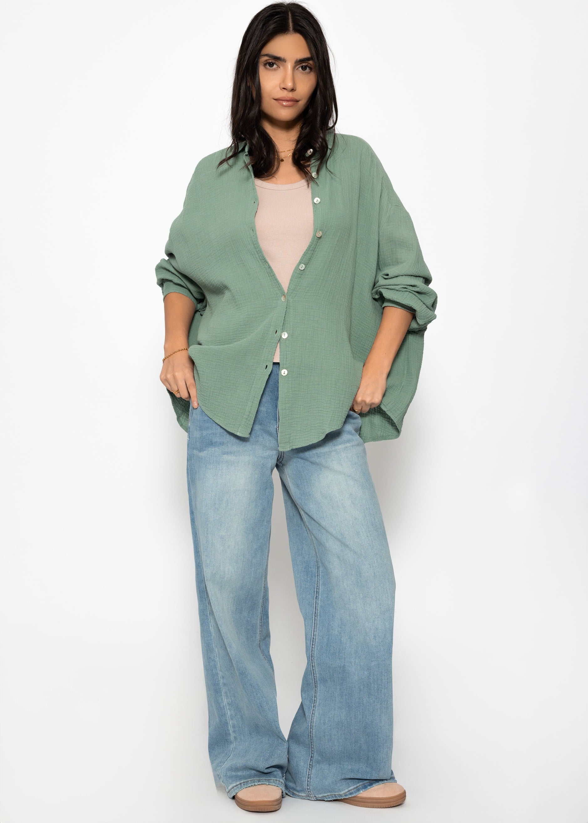 Leire | Top · Beige