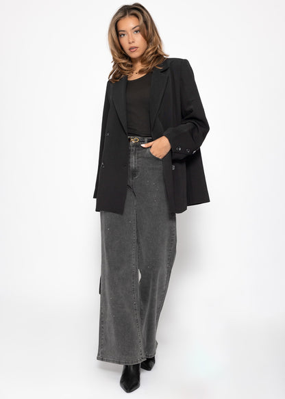 Leire | Top · Negro