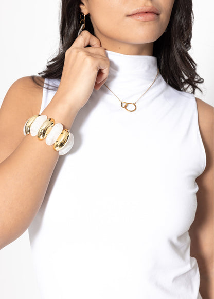 Cala | Top · Blanco